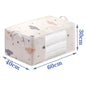 1pcs Quilt Storage Bag Dust-proof Wardrobe Quilt Clothes Organizer Household Blanket Zipper Sorting Bags Moving Bag Storage Bags