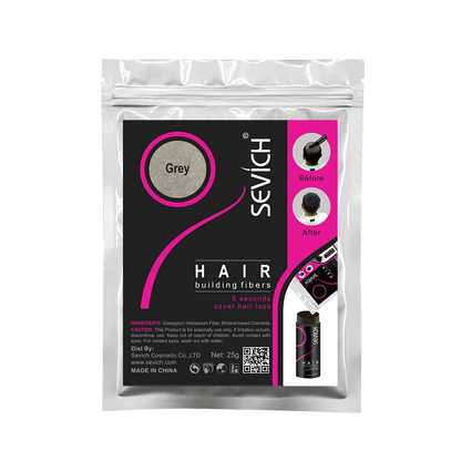 SEVICH 25g Hair Fibers Refill Bag Bald Extension Hair Growth Powder Salon Professional Hair Treatment Unisex Hair Loss Products