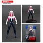 ZD Toy Spider-man BASE AGGREGATION GAMEPLAY ELECTRO GREEN GOBLIN Miles Morales Collection Infinity Saga Figure Toy