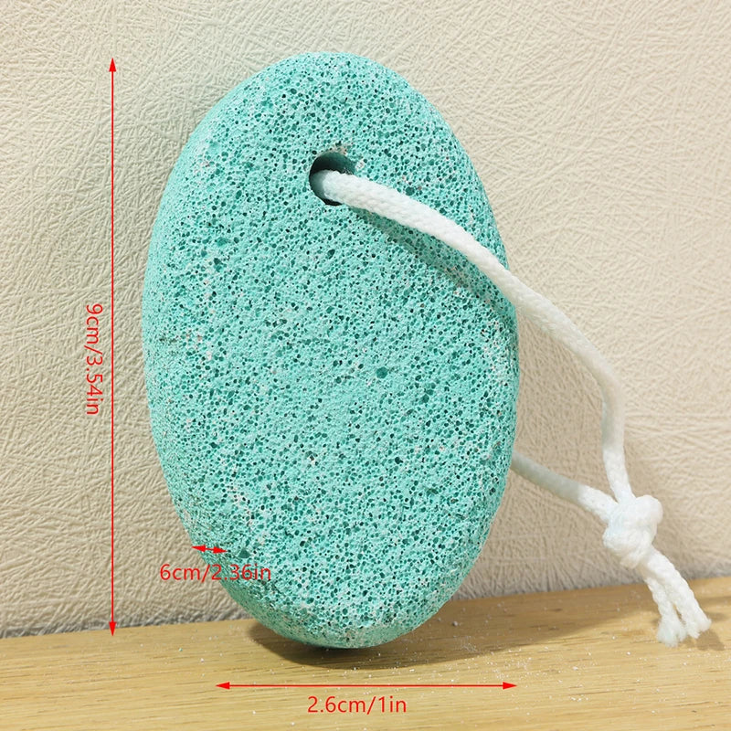 Natural Volcanic Pumice Stone - Foot Care Tool for Grinding Calluses & Dead Skin