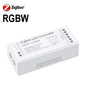 CCT Dimmer Zigbee 3.0 Tuya APP Work with Alexa Google Home for DC5v-24V Single Color RGBW RGB LED Strip Light Voice Controller