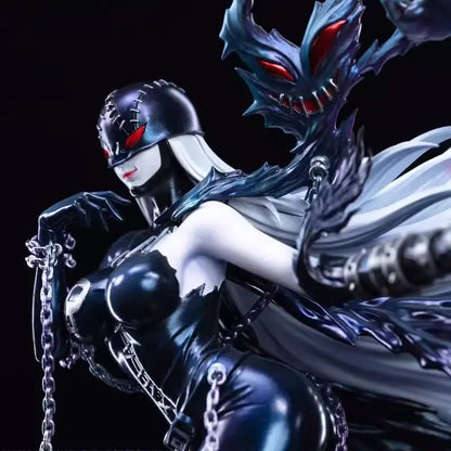 New Lady Devimon Anime Figures Digimon Figure 24cm Model Toys Collection Desk Ornament Pvc Decor Statue Custom Gifts