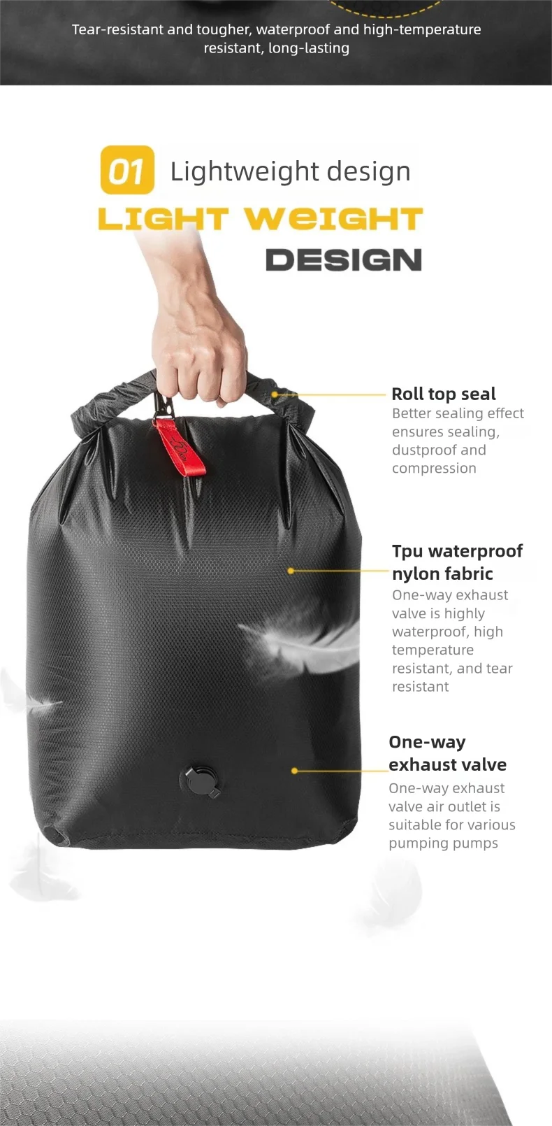 Vacuum Compression Storage Bag Portable Large Capacity Waterproof Luggage Bag Clothes Bag Dustproof Business Trip Travel