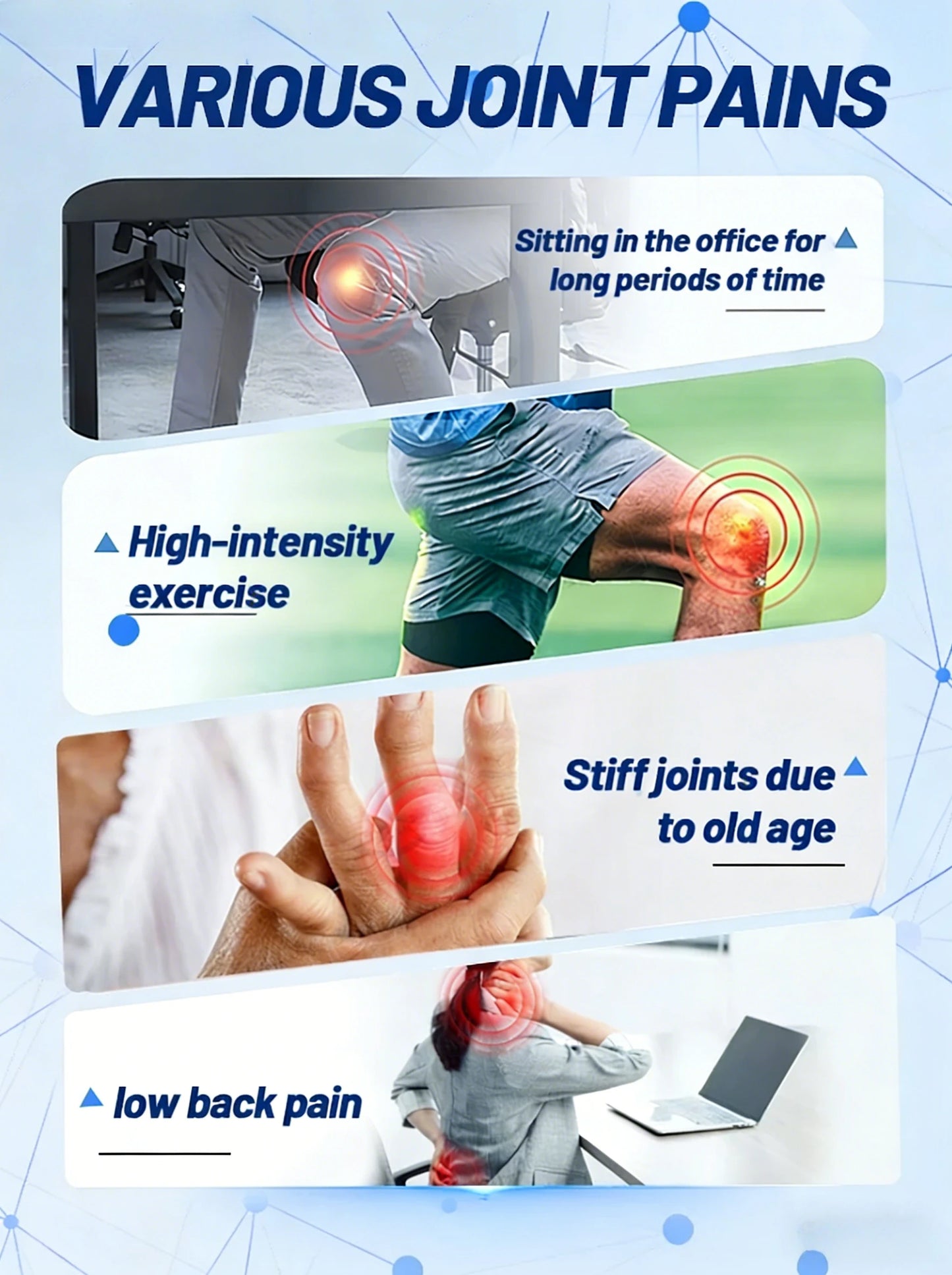 An advanced cold laser therapy pen, ᴛʜᴇ ᴘᴇʀғᴇᴄᴛ ᴄʜᴏɪᴄᴇ for daily joint care, suitable for everyone.