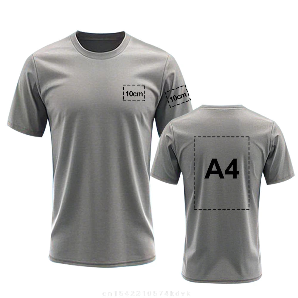 Diy Add Your Own Custom Text Name Men's T Shirt Casual Dress High Quality Mens T-shirt 5xL Personalized Message Band Tshirts