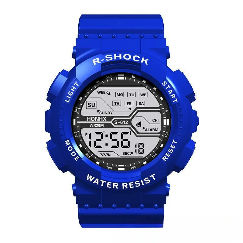 Men's Electronic Watch, Luminous Alarm Clock Sports Multi-function Boy Watch