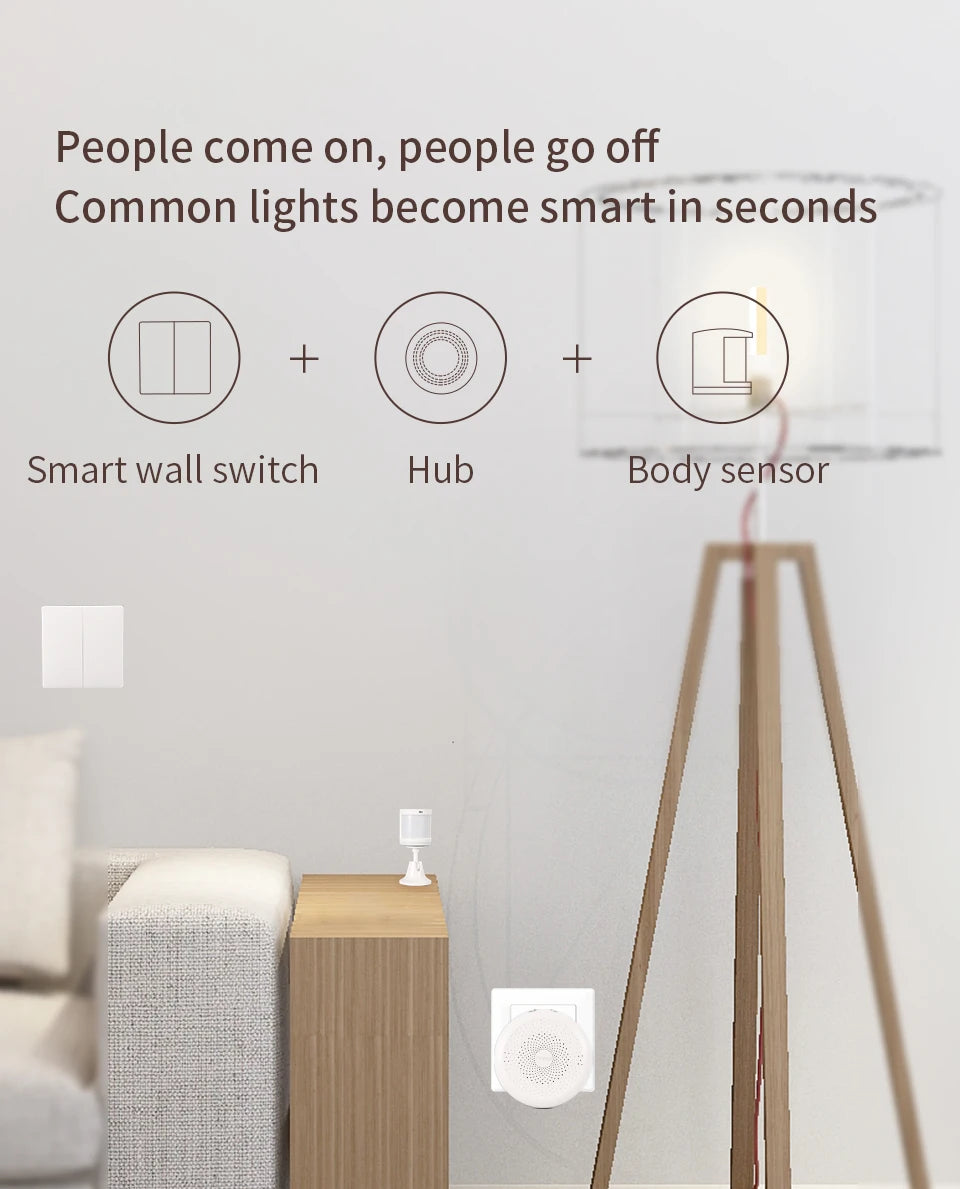 Aqara Smart Wall Switch D1 ZigBee Light Switch Button Smart Home Remote Control Fire Wire With /NO Neutral For Mi Home Homekit