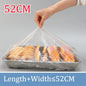 120/70/52CM Disposable Kitchen Accessory Food Cover Storage Bag Saver Dust Food Grade Fresh Lids Elastic Shower Headgear Cover