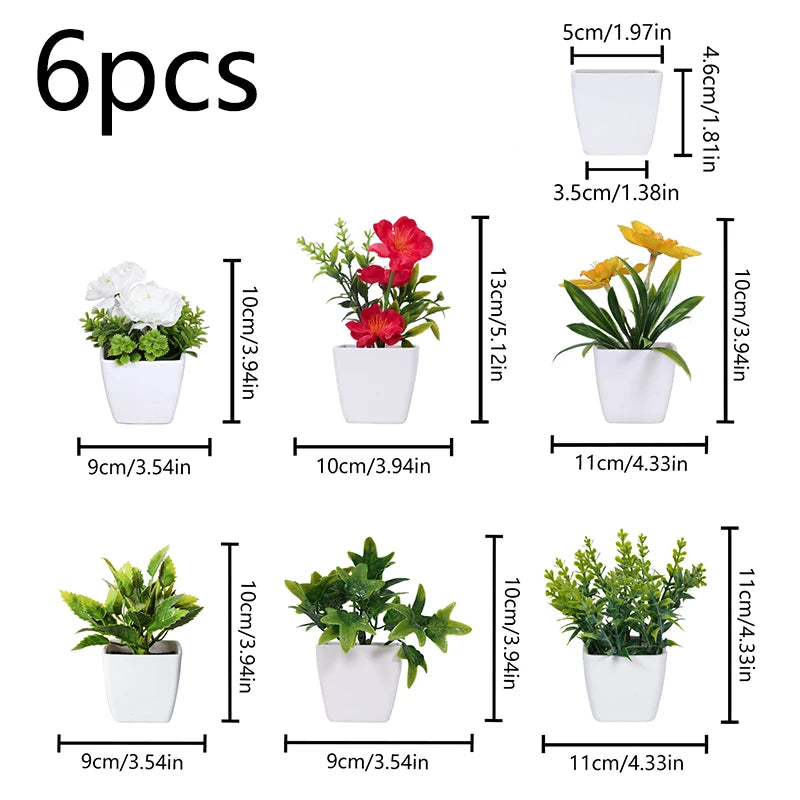 1SET Simulation Plant Potted Plant, Suitable For Commercial Office Counter, Living Room, Study, Courtyard, Home Decoration