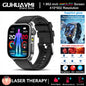 2026 New Non-Invasive Laser Treatment Three High Smart Watch  ECG+PPG Blood Fat Uric Acid Health Diagnosis Smart Watches For Man