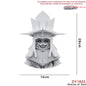 29cm Big Size Fantasy God Statue Building Block Figure, Rich Surface Printing Bricks Model, Desktop Decoration Collectible Toy