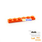 160pcs Compatible Assembles Particles Plate 3666 1x6 For Building Blocks Parts DIY Educationa