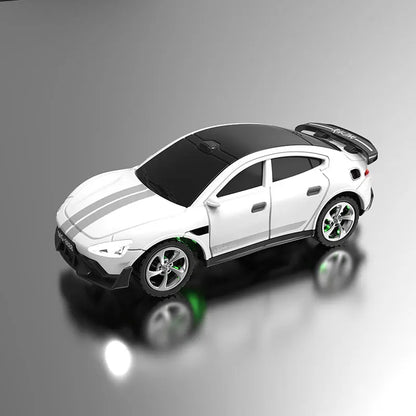 New 1:64 Rc Car Mini 2.4Ghz City Road Handle High Speed Alloy All Terrain Remote Control Car Dual Control Children's Toys Gifts