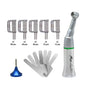 Dental 1∶1 Contra Angle Handpiece Orthodontic IPR System Interproximal Enamel Reduction Reciprocating Stripping Kit with Stri