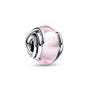 2025 Hot selling 925 Silver Pink Bird Moon Pendant Suitable for European Bracelets DIY Accessories Women's Charm Jewelry Gifts