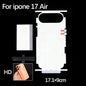 For iPhone 17 Pro Max Air 17Pro 17PM 17Air HD Side Frame Back Full Coverage Protective Film For iPhone17 Border Hydrogel Film