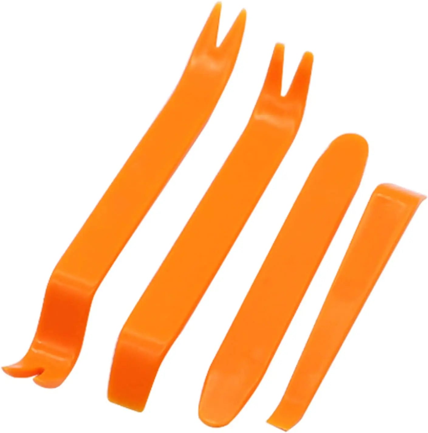 4Pcs Car Audio Disassembly Tool Plastic Pry Bar Door Panel Disassembly Pry Panel Interior Clip Rocker Crowbar