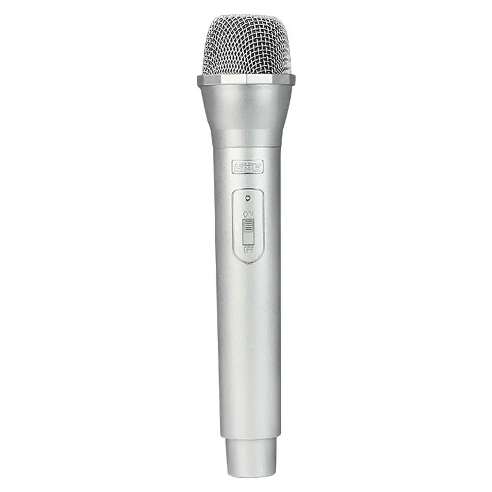 New Party Practice Microphone Microphone Prop Karaoke Prop Toy Mics Toy Simulate Speech Stage Costume Prop Fake Microphone