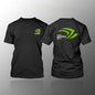 NVIDIA Short-sleeved Shirt NVIDIA RTX Intel Summer Men's Clothing for Gaming Geek Round-neck 2026 New T-shirt