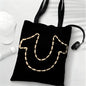 True Religion Storage Bags Lightweight Eco Friendly Fashionable Multi Purpose Large Capacity Canvas Shoulder Tote