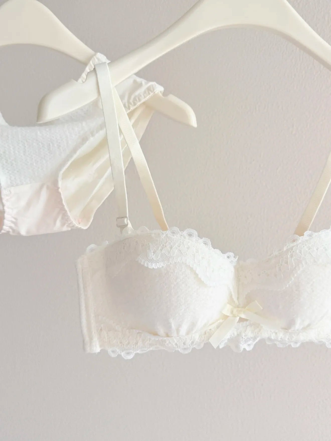 YEMOMO Lace Sexy Bra Set Padded Push Up Small Bust Lift Shaping Half Cup Concealed Bottom Intimate Underwear Set for Women  S-XL