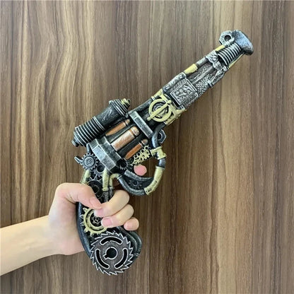 OW Gun Cosplay Angela Ziegler Mercy Angel Shock Gun Prop Weapons Model Safety PU Rubber Model Halloween No Shooting