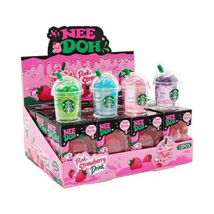 2026 New Schylling NeeDoh Bilnd Box Stress-relief drink cup Sensory Squeeze Toy Stress Relief Snowball For Focus ADHD