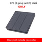 86 Wireless Smart RF 433Mhz 100-220V Wall Panel with Remote Control Mini Relay Receiver Home Led Light Lamp Switch