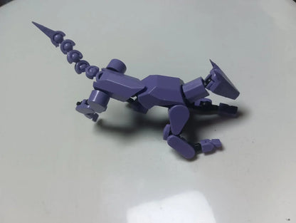 13 Action Figure Titan Multi-Jointed Movable Shapeshift Robot T13 Action Mannequin Character and Dog Figure Toys gifts for kids