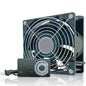 High Speed Axial Muffin Fan 110V 120V AC 120mm x 38mm Dual Ball for DIY Cooling Ventilation Exhaust Projects