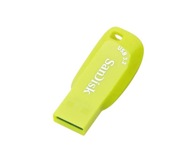 USB 3.2 Sandisk CZ410 USB Flash Drive 32GB 64GB 128GB High Speed Pen Drive Yellow Memory Stick Original pendrive Mini U Disk
