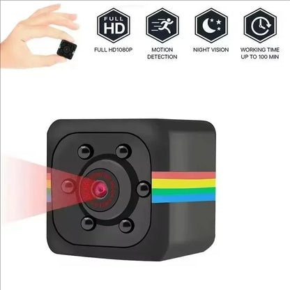 Mini Camera HD Portable Small Nanny Cam Video Voice Mini DV Recorder Indoor Covert Security Camera for Home and Office