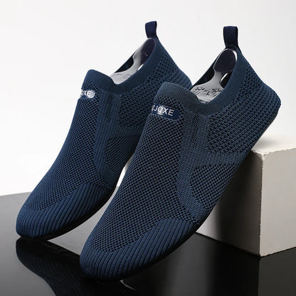 Spring and Summer Men's Loafers One-Piece Lazy Sneakers for Comfort and Convenience