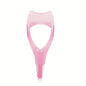 3 in 1 Mascara Applicator Template with Eyelash Curler Guard and Case, Eyeliner Holder, Eyelash Aid, Eyebrow Drawing Tool