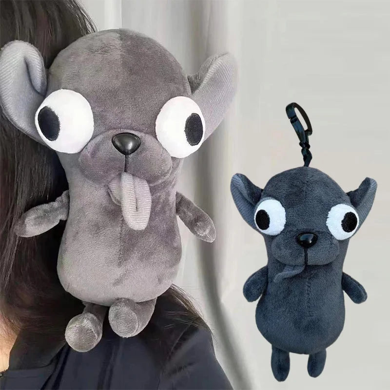 15/25cm Stuffed Animals Chihuahua Plush Toy Keychain Pendant Puppy Pet Chihuahua Dolls Kawaii Realistic Chihuahua Simulation Dog