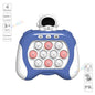 Electronic Pop Light Up Game Handle Toys for Children Adults Fidget Anti Stress Relief Toys Chases Light Game Console Xmas Gifts