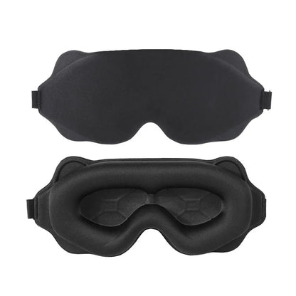 3D Sleeping Mask Block Out Light Sleep Mask For Eyes Soft Sleeping Aid Eye Mask for Travel Eyeshade Night Blindfold Eyepatch