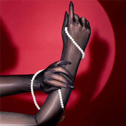 Sexy Women 1D Thin Glove Elastic Oil Glossy Shiny Long Finger Glove Sheer See Through Long Glove Driving Dance Gloves