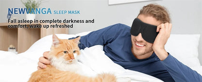 3D Soft Breathable Sleep Eye Mask 100% Blackout Zero Eye Pressure Plane Travel Eye Covers Sleeping Aid Eye Sleep Masker Eyepatch