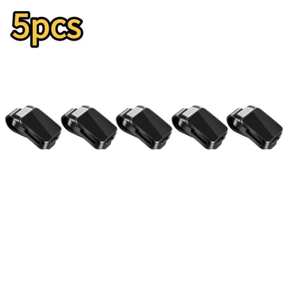 Car Glasses Clip Eye Glasses Storage Holder Compact Storage Auto Interior Accessories Creative Car Sun Visor Storage Clips