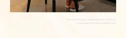 Lazy Sofa Makeup Chair with Lamb Fleece Living Room Light Luxury Balcony Leisure Chair for Comfortable Seating