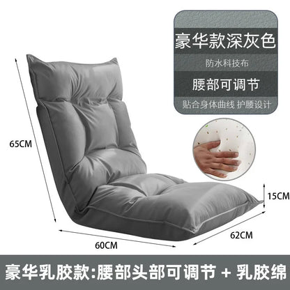 New Human Kennel Lazy Sofa Japanese Tatami Bay Window Chair Bed Back Chair Foldable Dormitory Waist Armrest