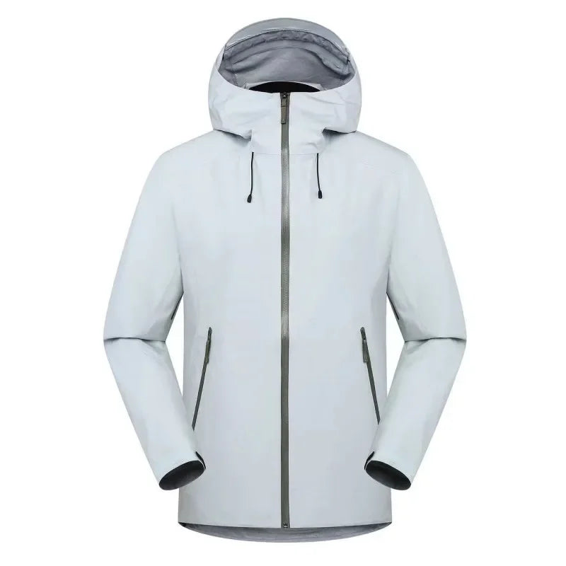 ARC Beta Embroidery Logo Rain Jacket Sports Climbing Windproof Waterproof Three Layer Ski Camping Outdoor Mountain Unisex Coat
