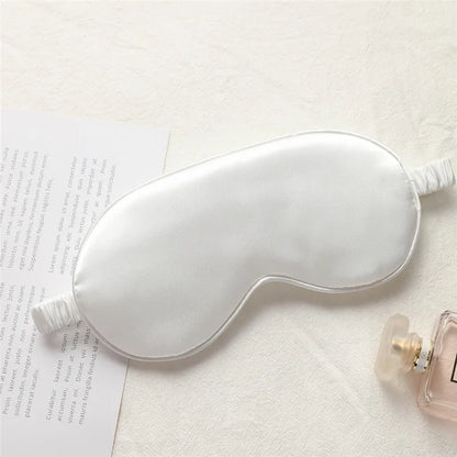 1pcs Imitated Silk Sleep Eye Mask Shading Patch Portable Travel Relax Eyepatch Lunch Break Cover Night Health Sleeping Shield