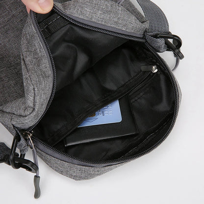 Lightweight Crossbody Bag Men Women Phone Water Resistant Nylon Commuter Travel Student Wallet Card Holder Mini Purse