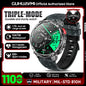 2026 New T-REX3 1100mAh Battery SmartWatch 10ATM Waterproof Compass Altitude HD Bluetooth call Sports Flashlight Smart Watch Men