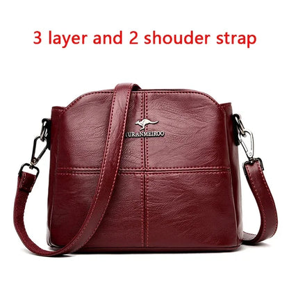 Casual Women's Bag High Quality Pu Leather Shoulder Bags for Women 2022 Ladies Crossbody Bag Purses and Handbags Luxury Designer