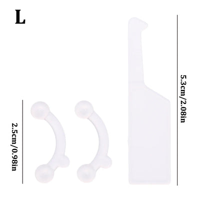 3Pcs Beauty Nose Clip Corrector Massage Tool Nose Up Lifting Shaping Clip Clipper Shaper Bridge Straightening No Pain 3 Size.