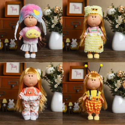24Cm for Spanish Mia Potato Doll Clothes Ins Style Fashion Outfits Shoes Hair Accessories Dress Up Costumes for Kids Collectors