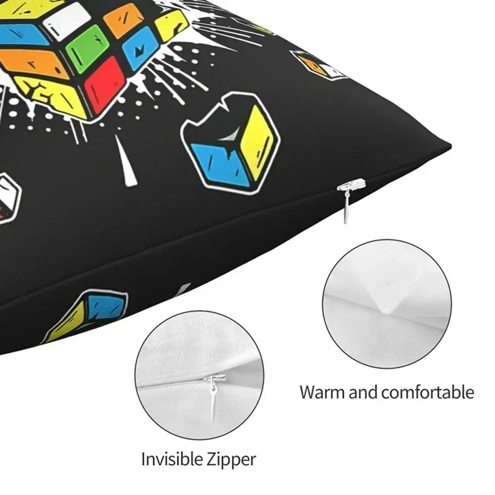 Home and Decoration Pillow Case Decorative Cushion Cover 60x60cm Bedroom Pokémon Pillowcase Car Sofa Cushions Covers Pillows Bed